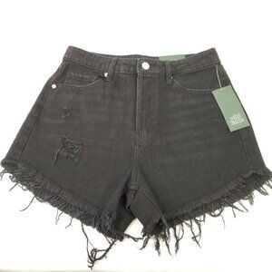 Womens black highest high rise shorts Wild fable Size 0